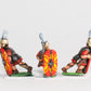 Camillan Legionaries in Advancing Poses with Pilum and Shield RO1b