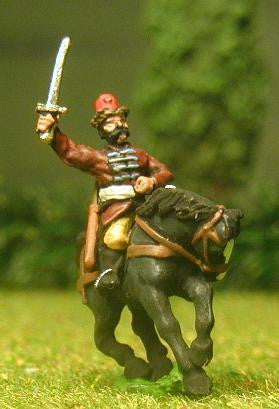 16-17th Century Polish: Cossack Horse Archer with Drawn Sword RPP12