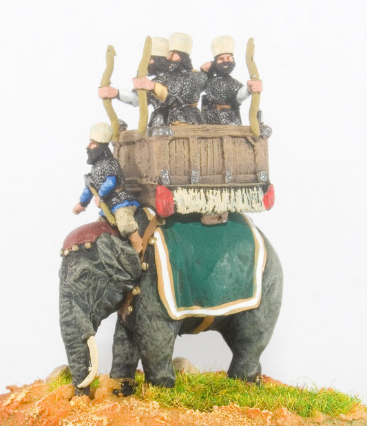 Persian Elephant with Driver Three Archers in Howdah SA9a