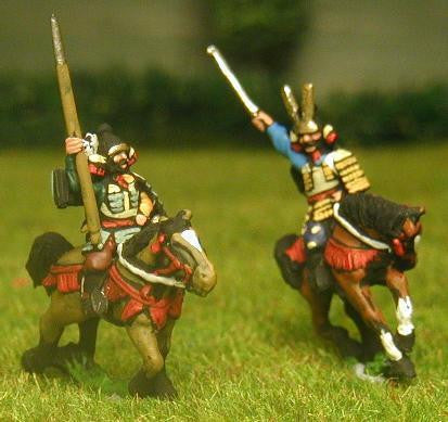 Samurai: Mounted General with Bodyguard SAM13