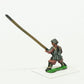 Samurai: Ashigaru in Helmets, Yari (Long Spear) & Back Banner (Sashimono) SAM21