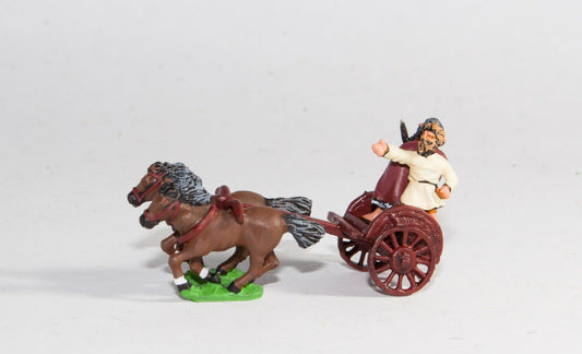 Two Horse Chariot with Driver and General SIA1