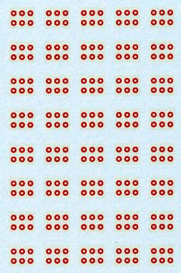 A02 Sanada (6 circles with square holes)